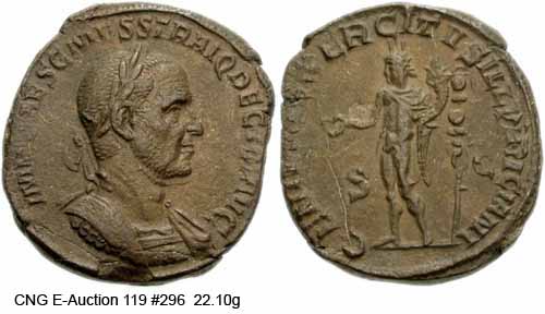 монета Древнего Рима