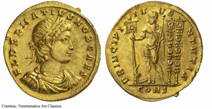 монета Древнего Рима