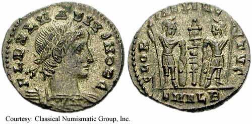 монета Древнего Рима