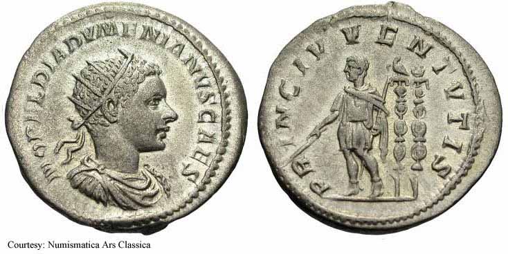 монета Древнего Рима