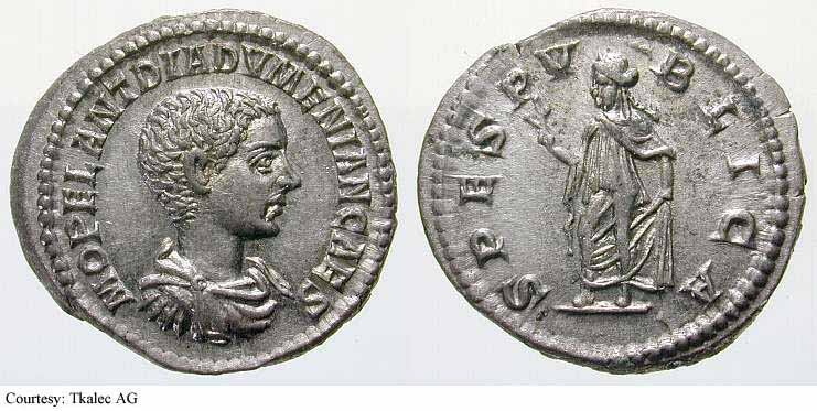 монета Древнего Рима