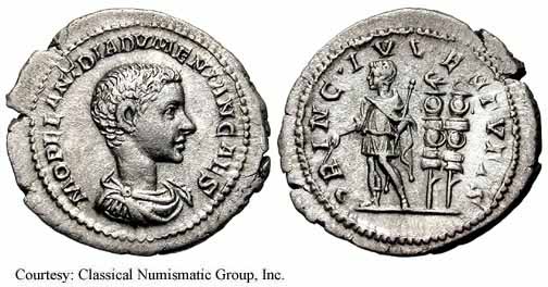 монета Древнего Рима