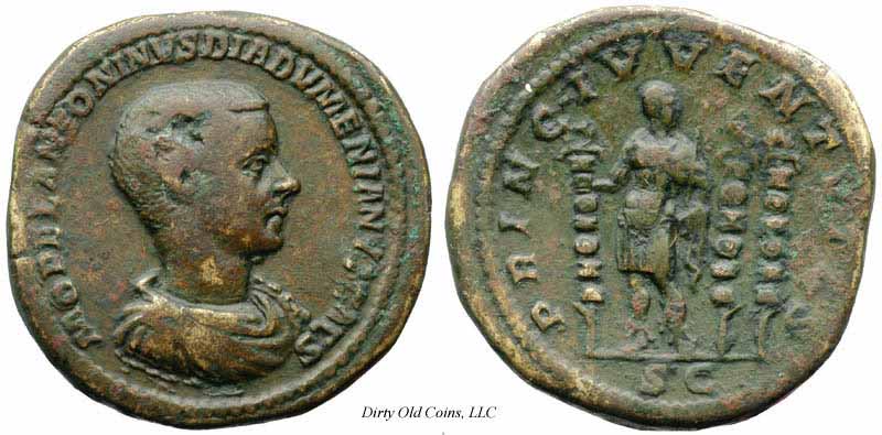 монета Древнего Рима