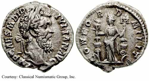 монета Древнего Рима