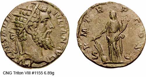 монета Древнего Рима