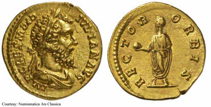 монета Древнего Рима