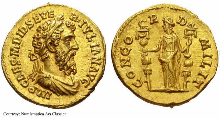 монета Древнего Рима