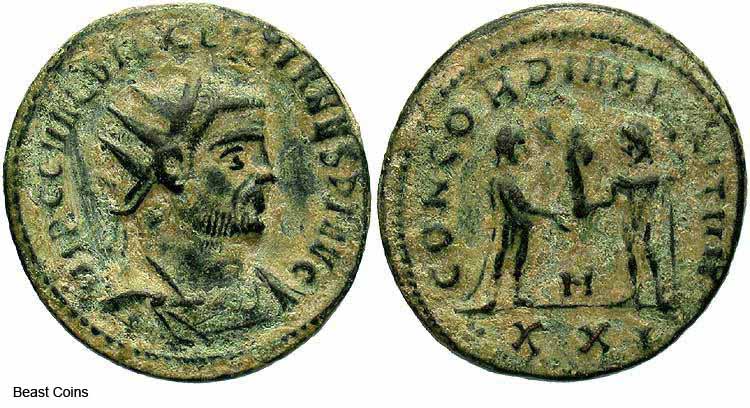 монета Древнего Рима