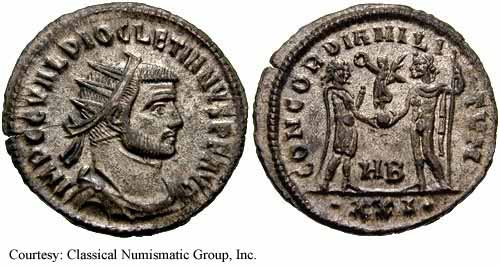 монета Древнего Рима