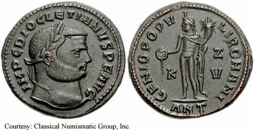 монета Древнего Рима