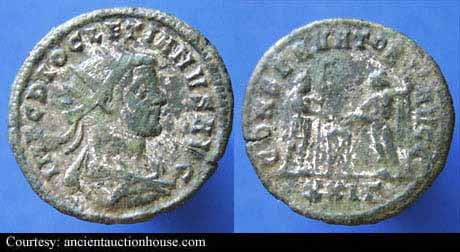 монета Древнего Рима