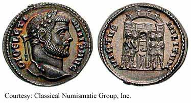 монета Древнего Рима