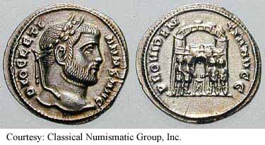 монета Древнего Рима