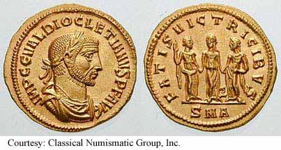 монета Древнего Рима