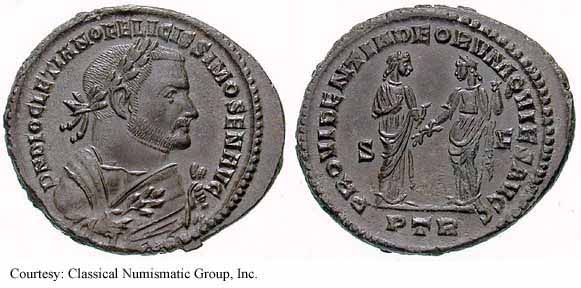 монета Древнего Рима