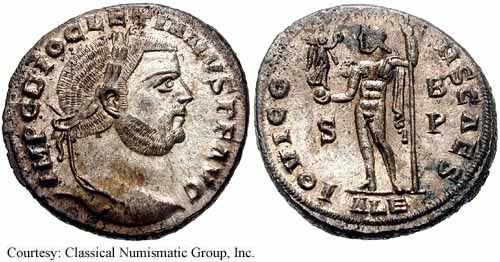 монета Древнего Рима