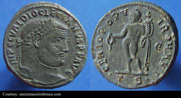 монета Древнего Рима