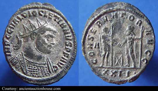 монета Древнего Рима