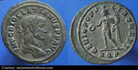 монета Древнего Рима