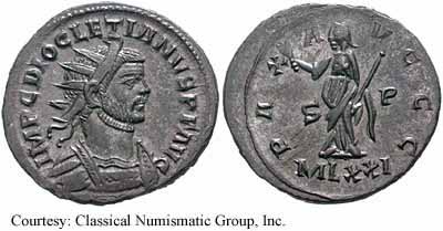 монета Древнего Рима