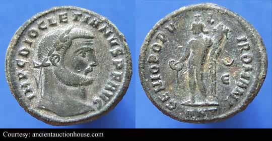 монета Древнего Рима