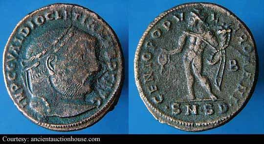 монета Древнего Рима