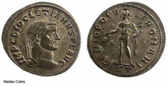 монета Древнего Рима