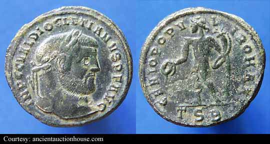 монета Древнего Рима