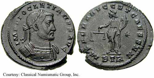 монета Древнего Рима