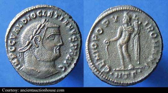 монета Древнего Рима