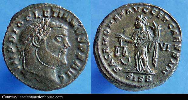 монета Древнего Рима