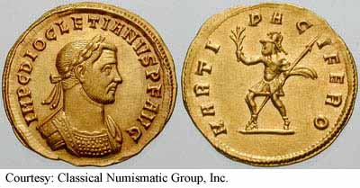 монета Древнего Рима