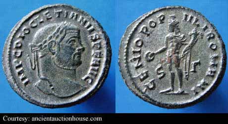 монета Древнего Рима