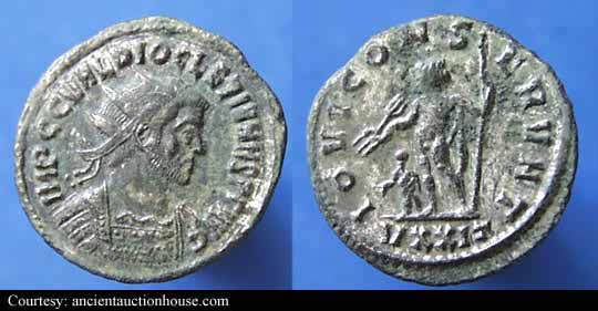 монета Древнего Рима