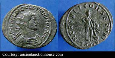 монета Древнего Рима