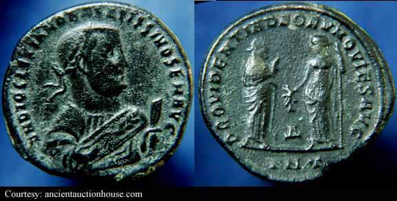 монета Древнего Рима