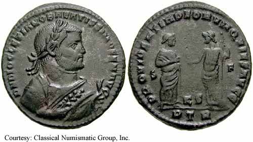 монета Древнего Рима