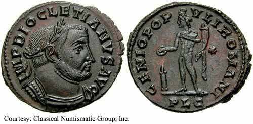 монета Древнего Рима