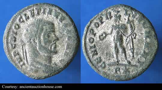 монета Древнего Рима