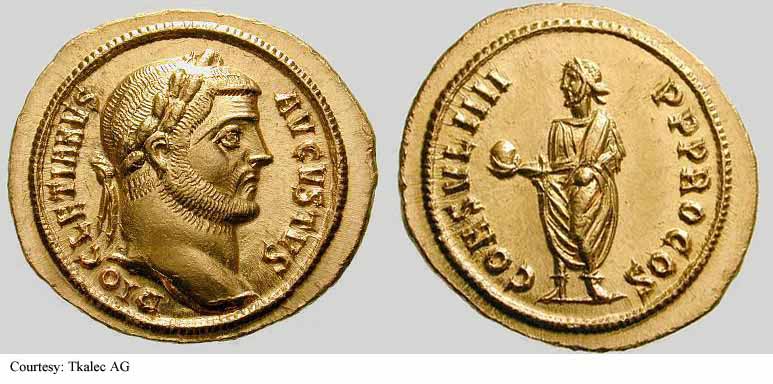 монета Древнего Рима