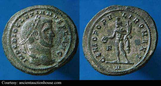 монета Древнего Рима