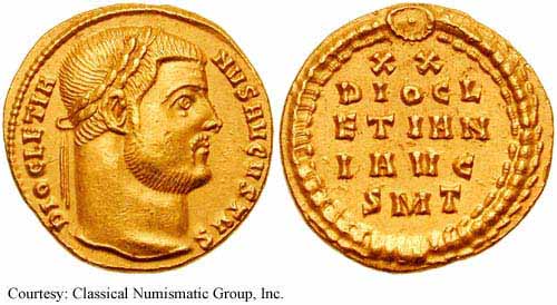 монета Древнего Рима