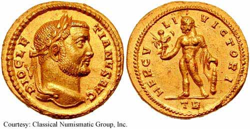 монета Древнего Рима