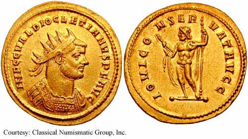 монета Древнего Рима