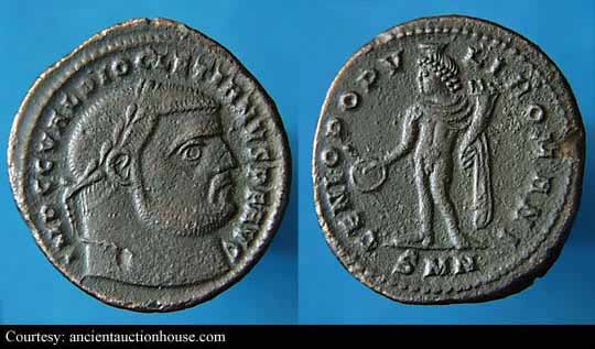 монета Древнего Рима