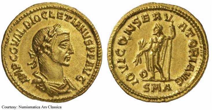 монета Древнего Рима