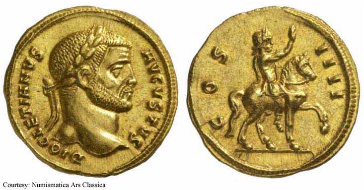 монета Древнего Рима