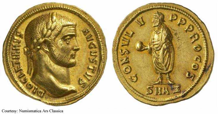 монета Древнего Рима