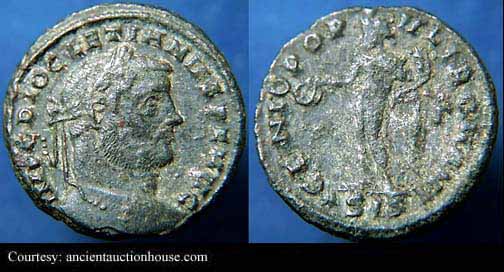 монета Древнего Рима