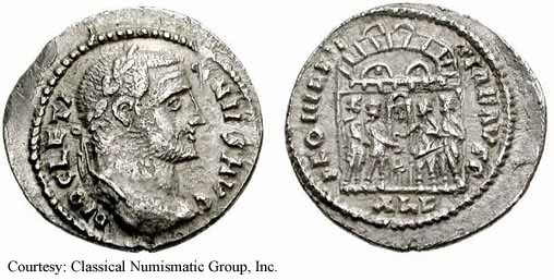 монета Древнего Рима